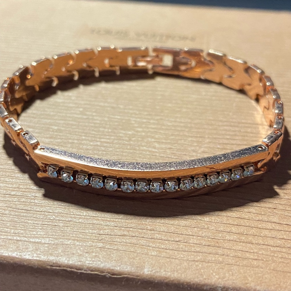 Rose toned bracelet #3